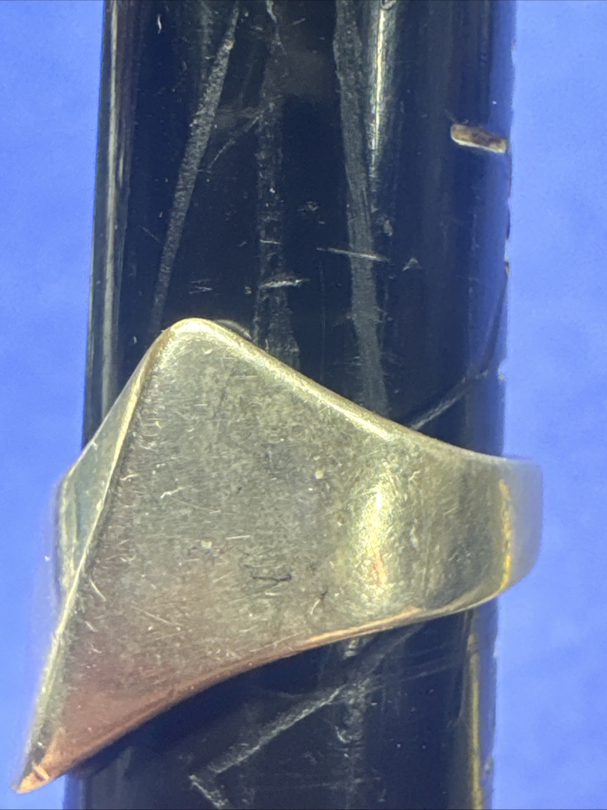 CELLINI STERLING SILVER MID CENTURY MODERN STYLE WOMENS RING BAND SIZE 6