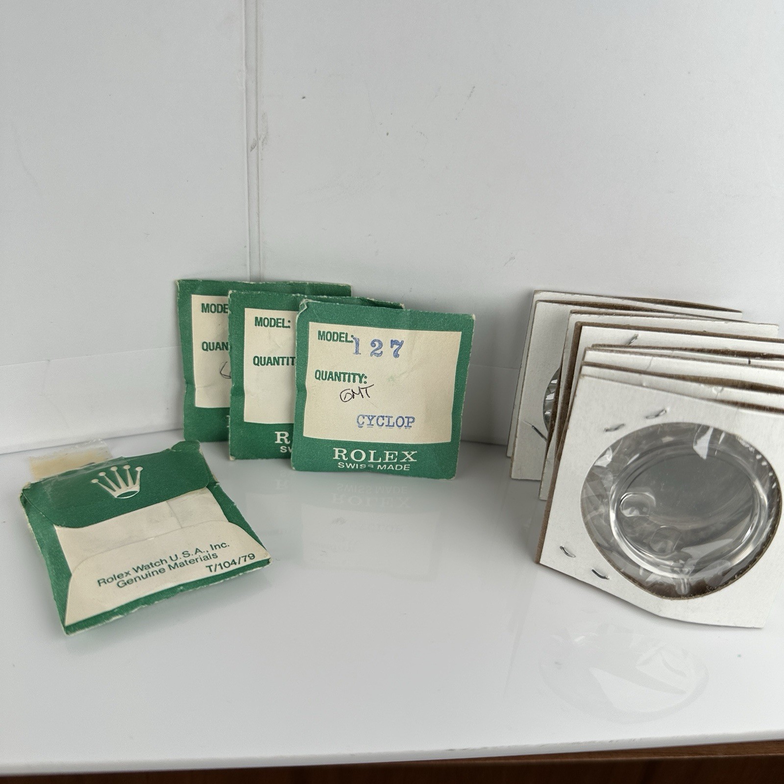 Authentic Acrylic Crystal 25-127 For Rolex Submariner 1680 – Factory Sealed