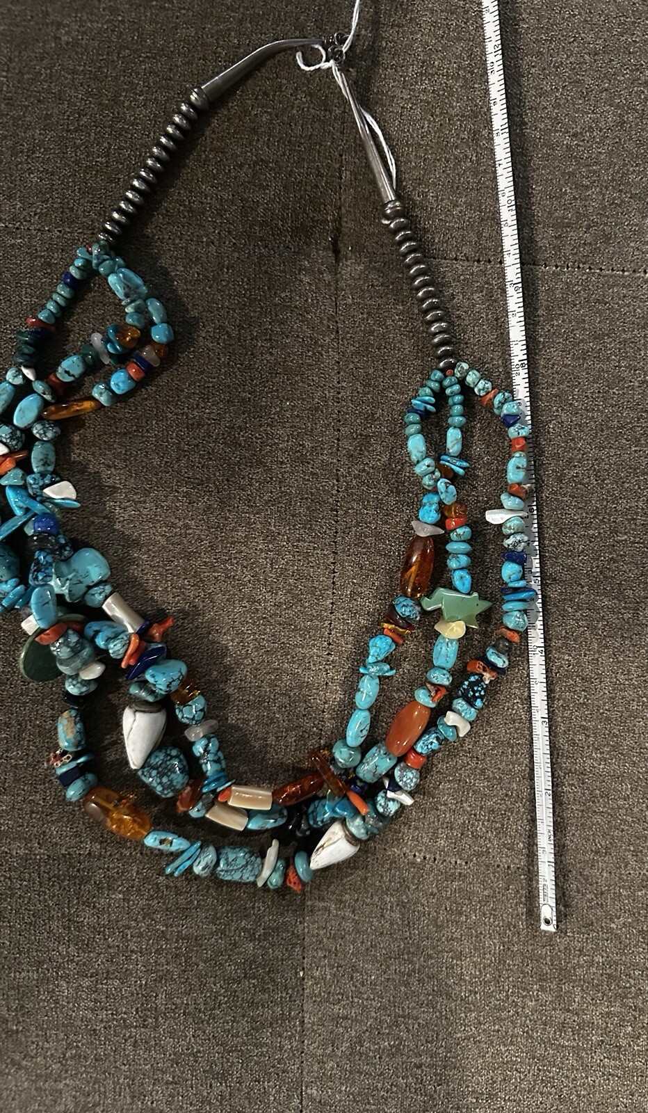 Vintage Native American Treasure Necklace