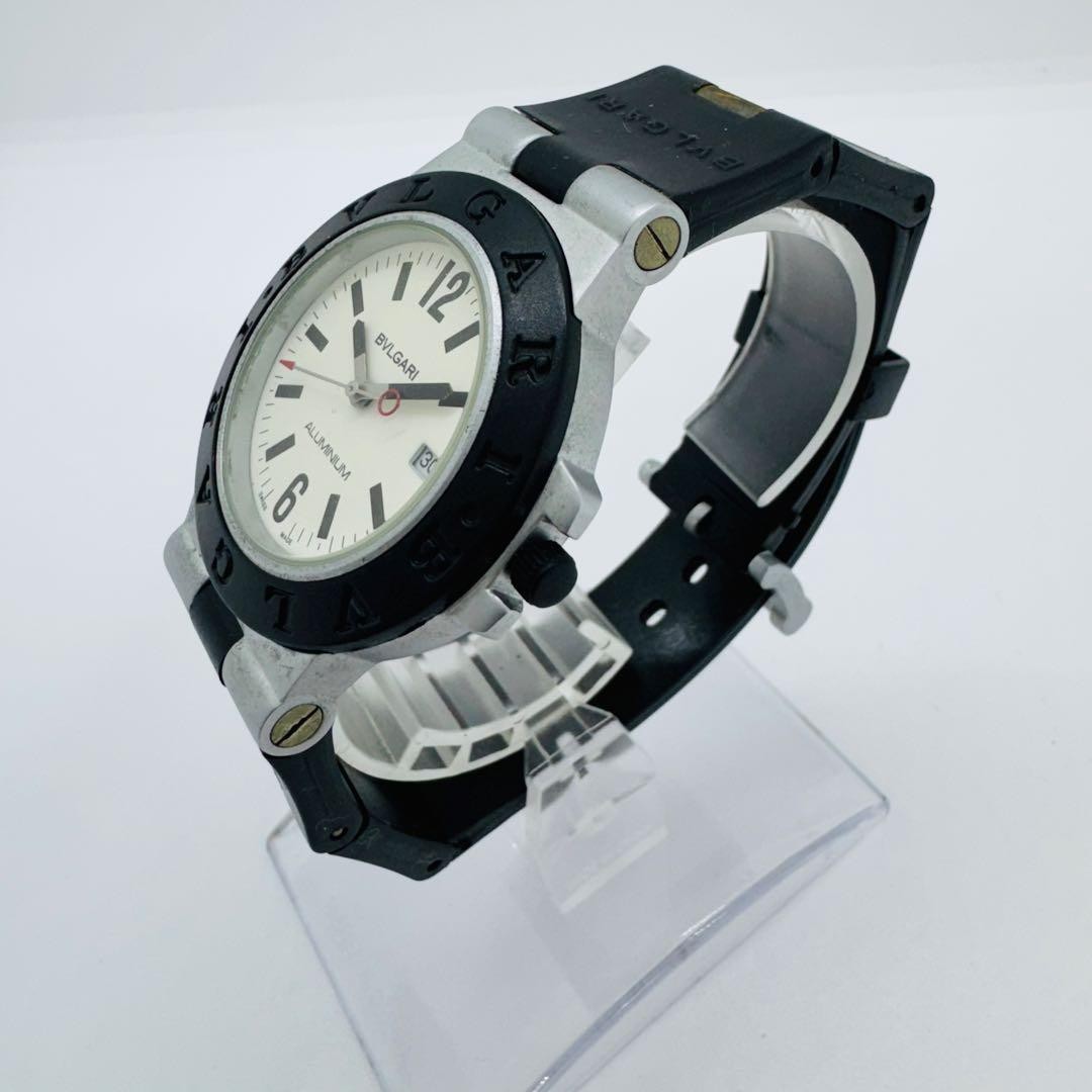 BVLGARI Aluminium AL38A Automatic Black Dial Men’s Watch