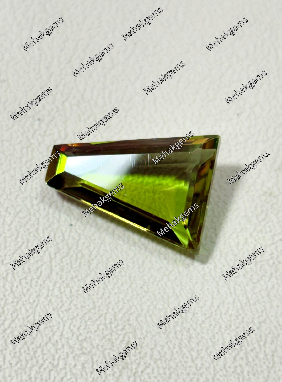 12 Ct Color Changing Zultanite Gemstone, Trapezoid Fantasy Cut Statement Stone
