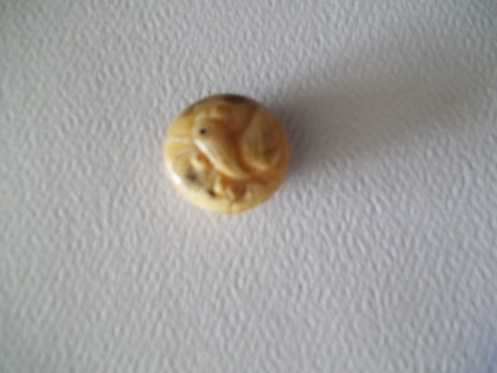 Asian style bead lot carved resin jade look glass craft beads ojime style
