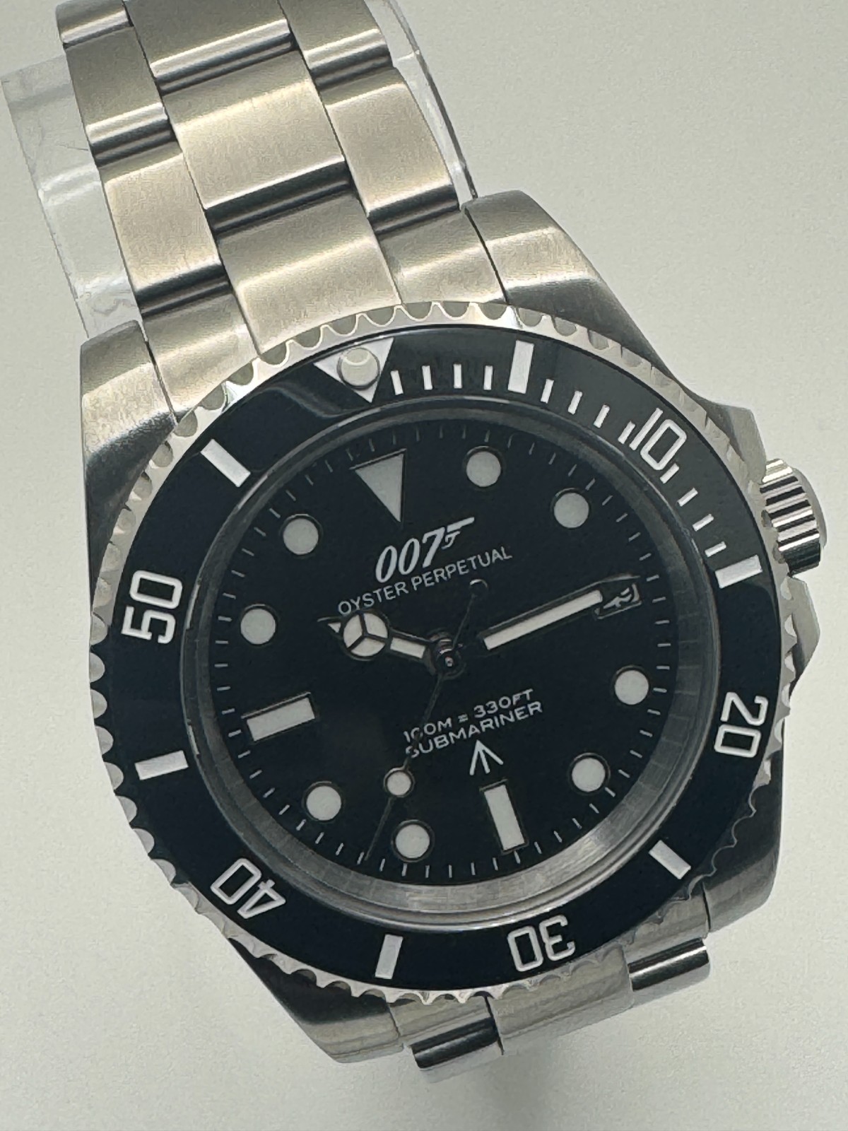 James Bond 007 BOND ‘Goldfinger’ Seiko NH35 Automatic Movement Watch Black