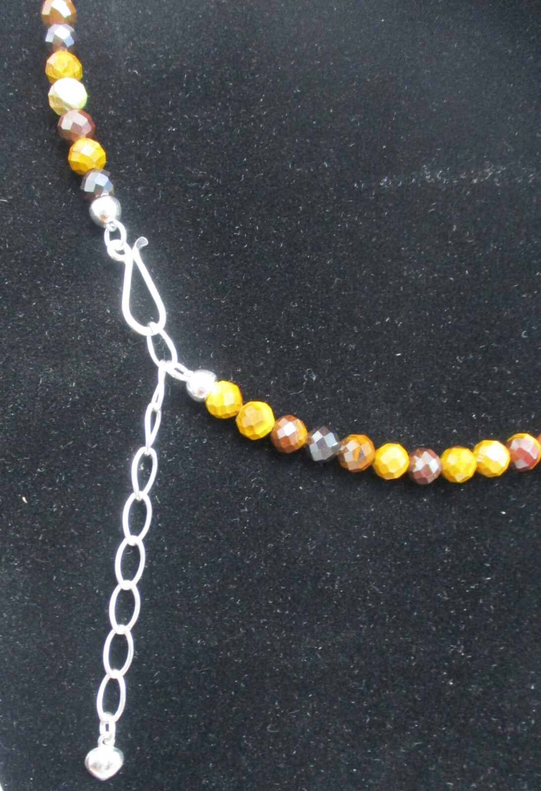 Jay King Sterling Silver Jasper Gradual Bead Necklace 18″