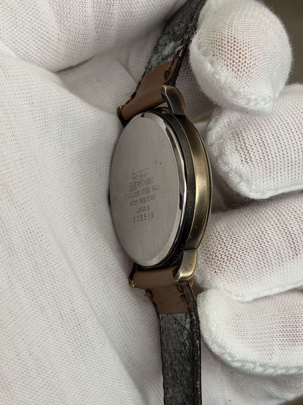 Rare Vintage Casio Rookie RKT-380 Moon Phase Men’s Classic Dress Watch JDM 1980s