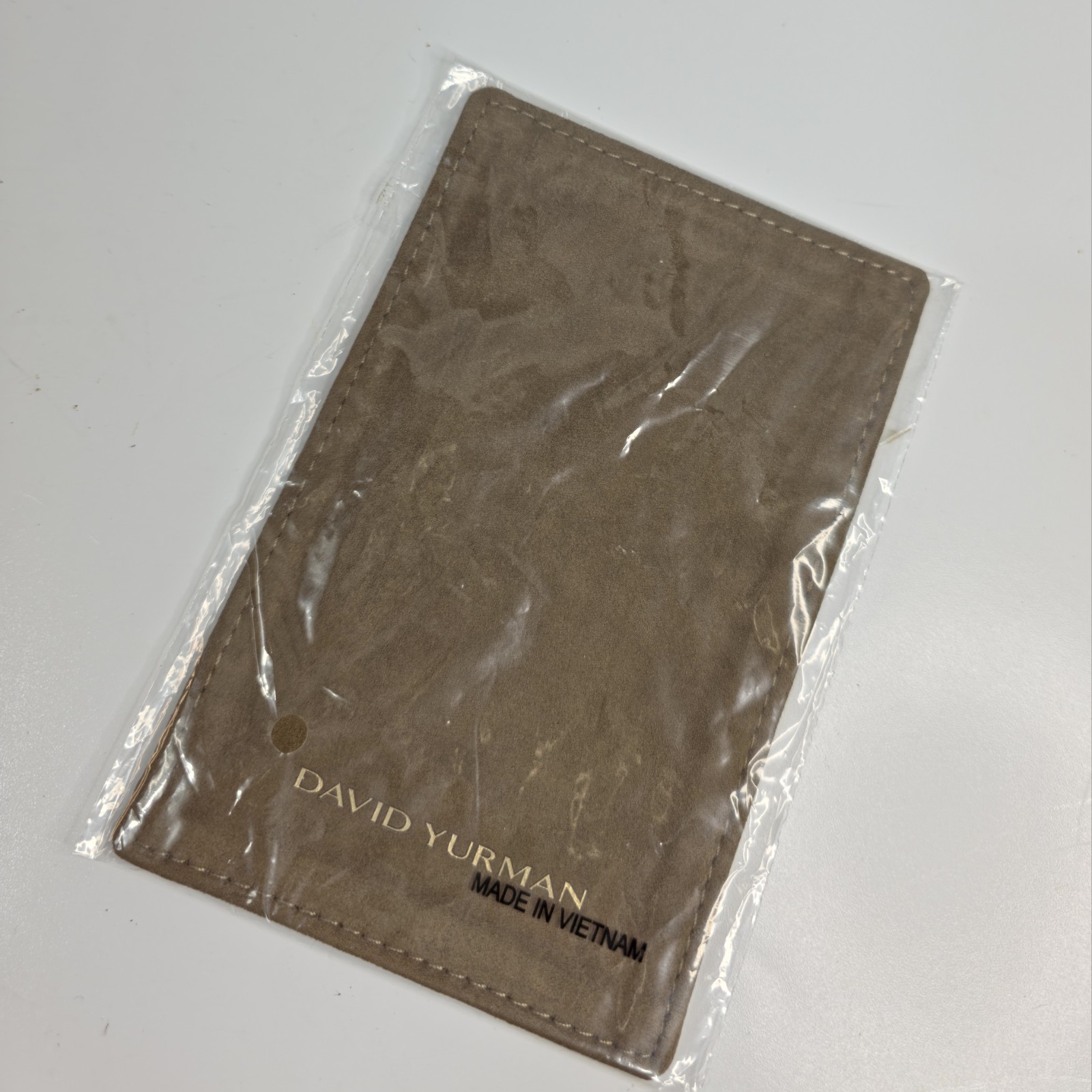 David Yurman Jewelry Polishing Cloth 3.5″x5.5″ New Sealed Cleaning Care Cloth