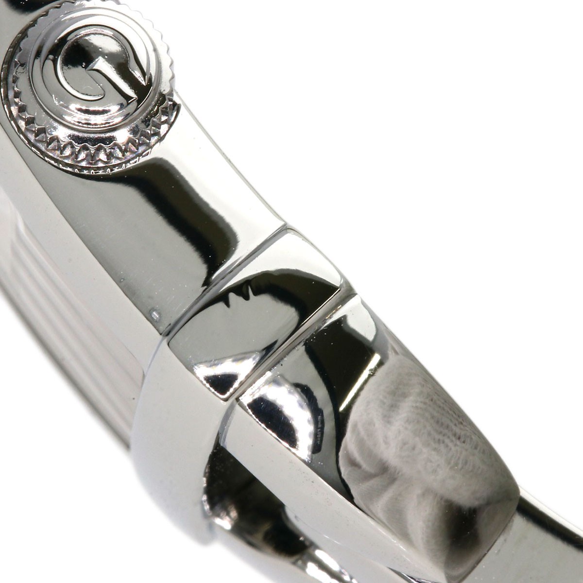GUCCI Square face Watches 6800L Stainless Steel/Stainless Steel Ladies
