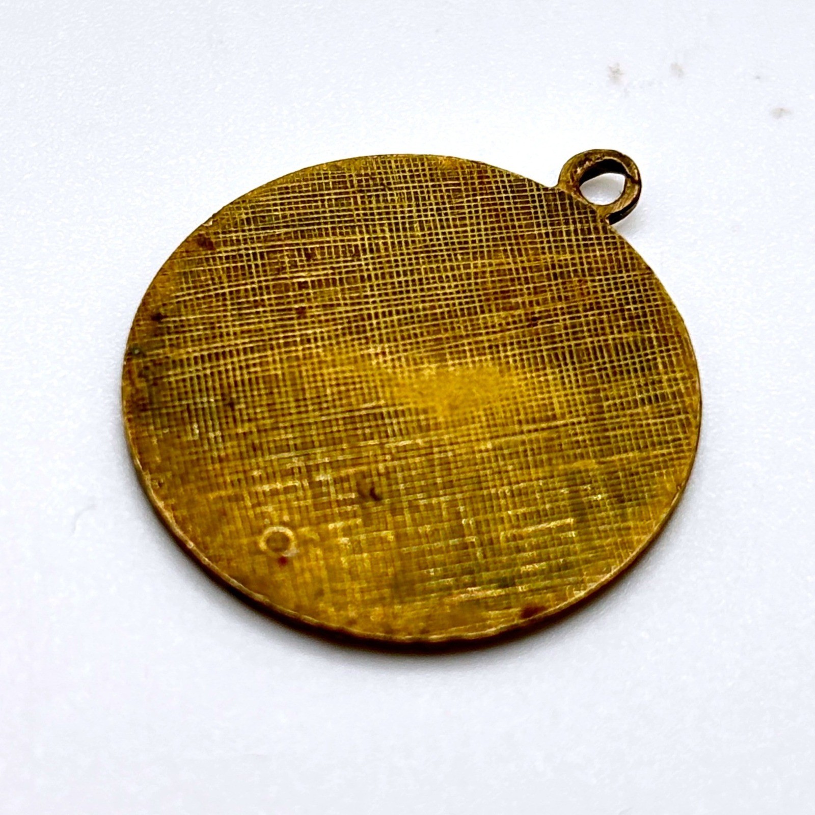 Vintage Aries Charm Zodiac Astrology Pendant Celestial Brass / Copper Color