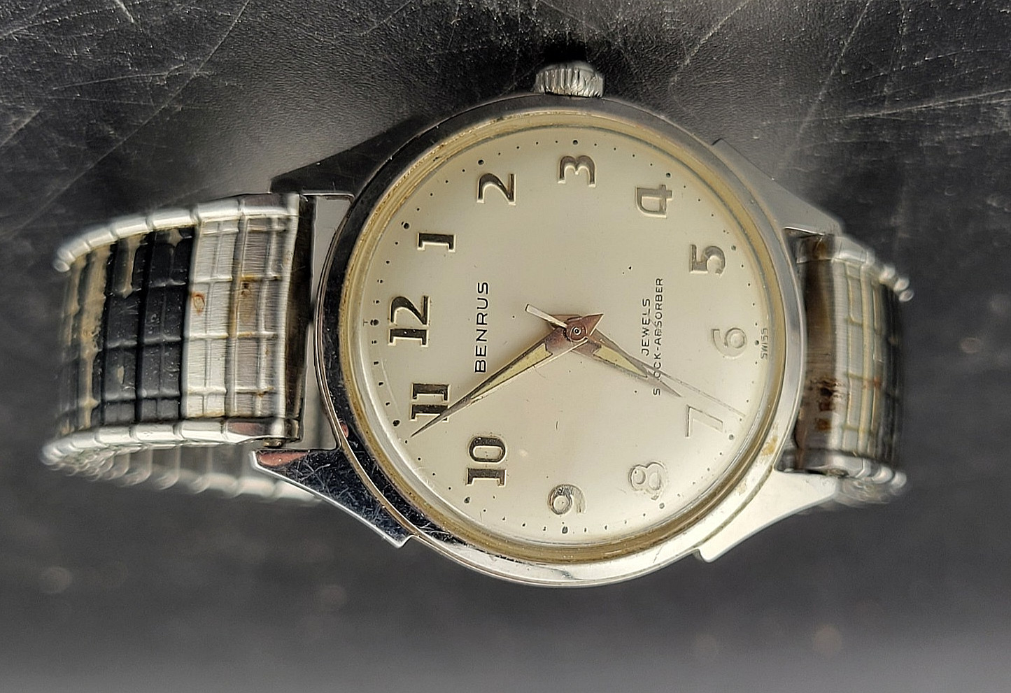 w/Running Video: Vintage 1960’s Benrus Series 3051 17 Jewel Manual Watch