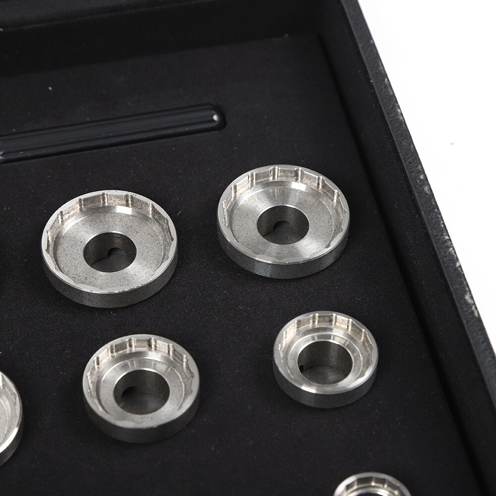 15 Dies Watch Back Case Opener Die Fit Breitling Removal Tool Opener Kit USA