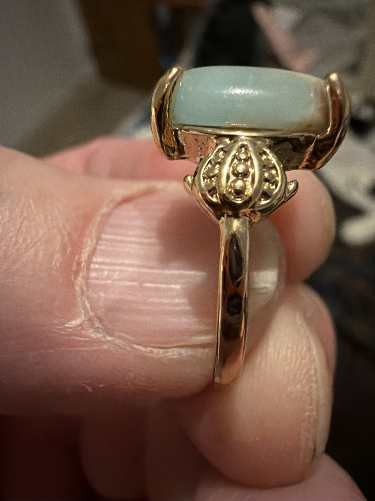 Woman’s Estate Sale Ring Priced To Sell Fast Don’t Miss Out/ size 8 /3.2grams