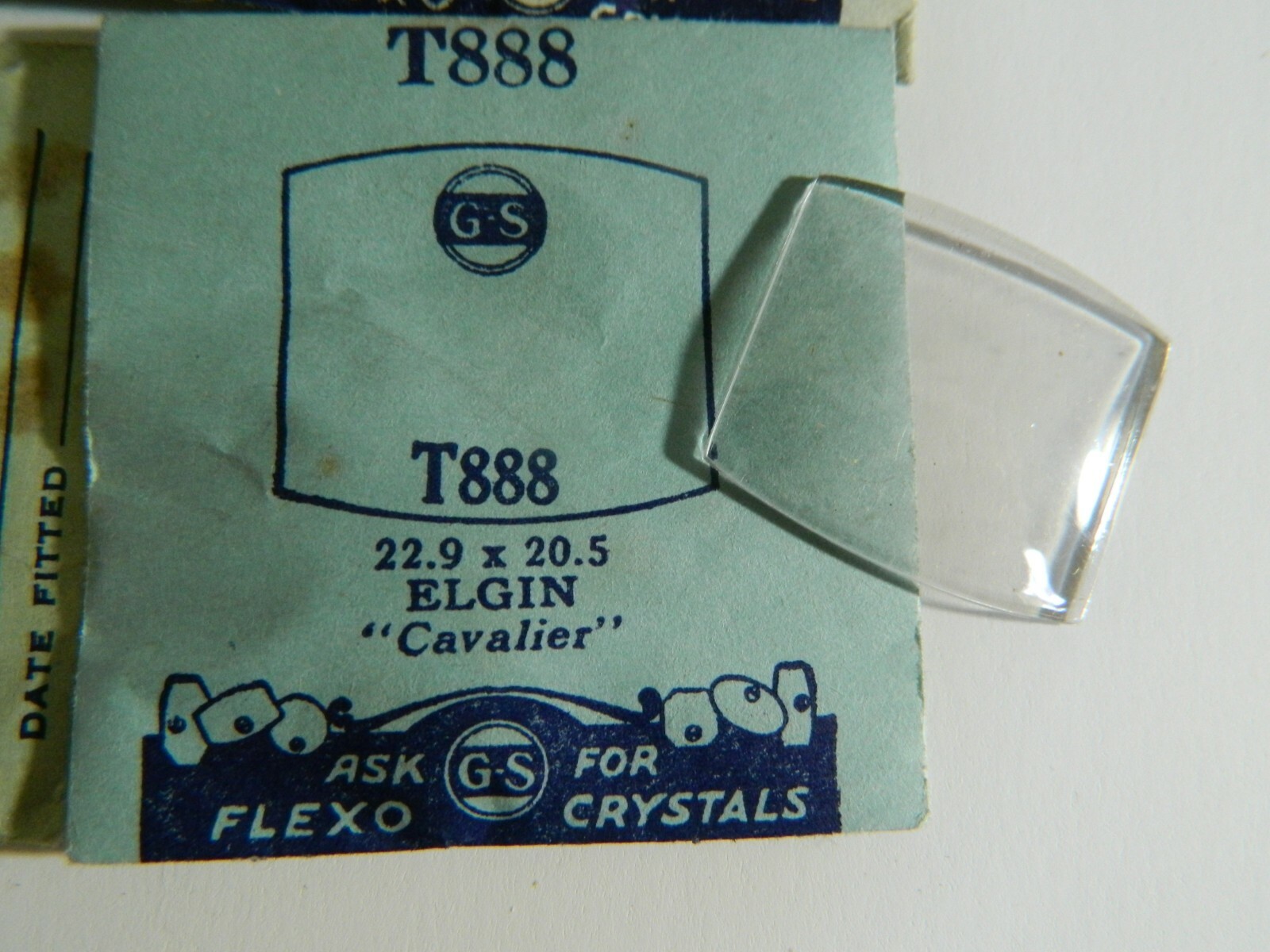 GS REPLACEMENT WATCH CRYSTAL for VINTAGE ELGIN WRISTWATCHES All SIZES to PICK
