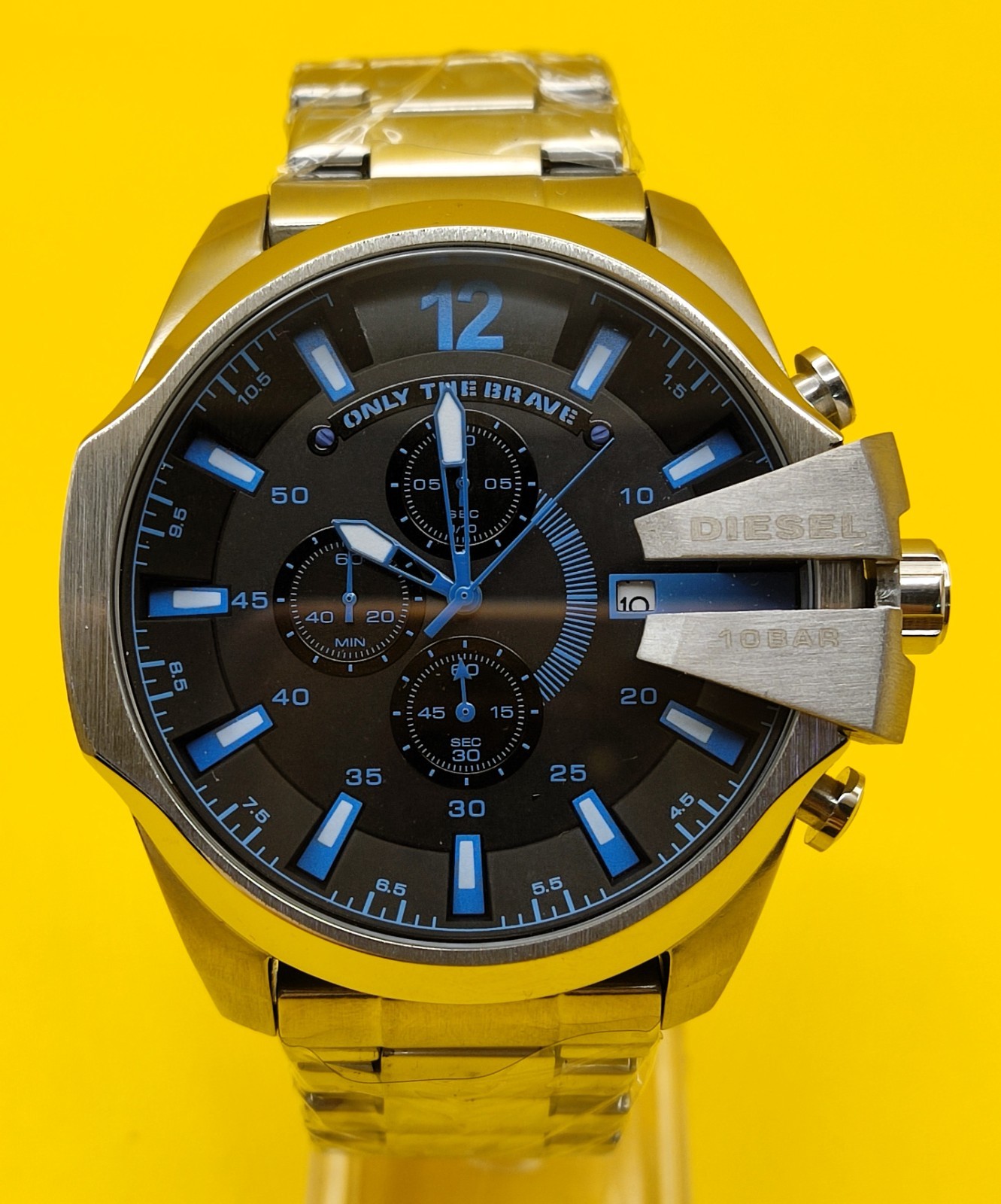 Premium Diesel Only The Brave 10 Bar Black Dial Refurbished Men’s Wrist Watch