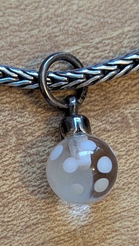Authentic TrollBeads Christmas Ornament Tassel Bead