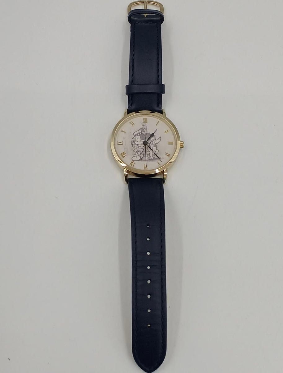 Sketches of Disney Friends Mickey Pluto Watch Women’s
