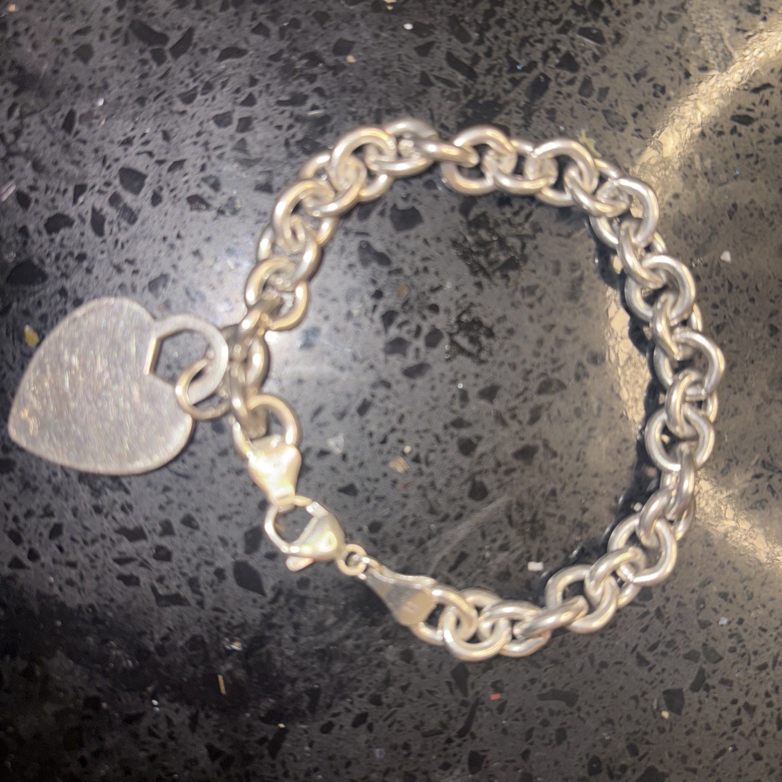 Starling Silver Heart 925 Bracelet