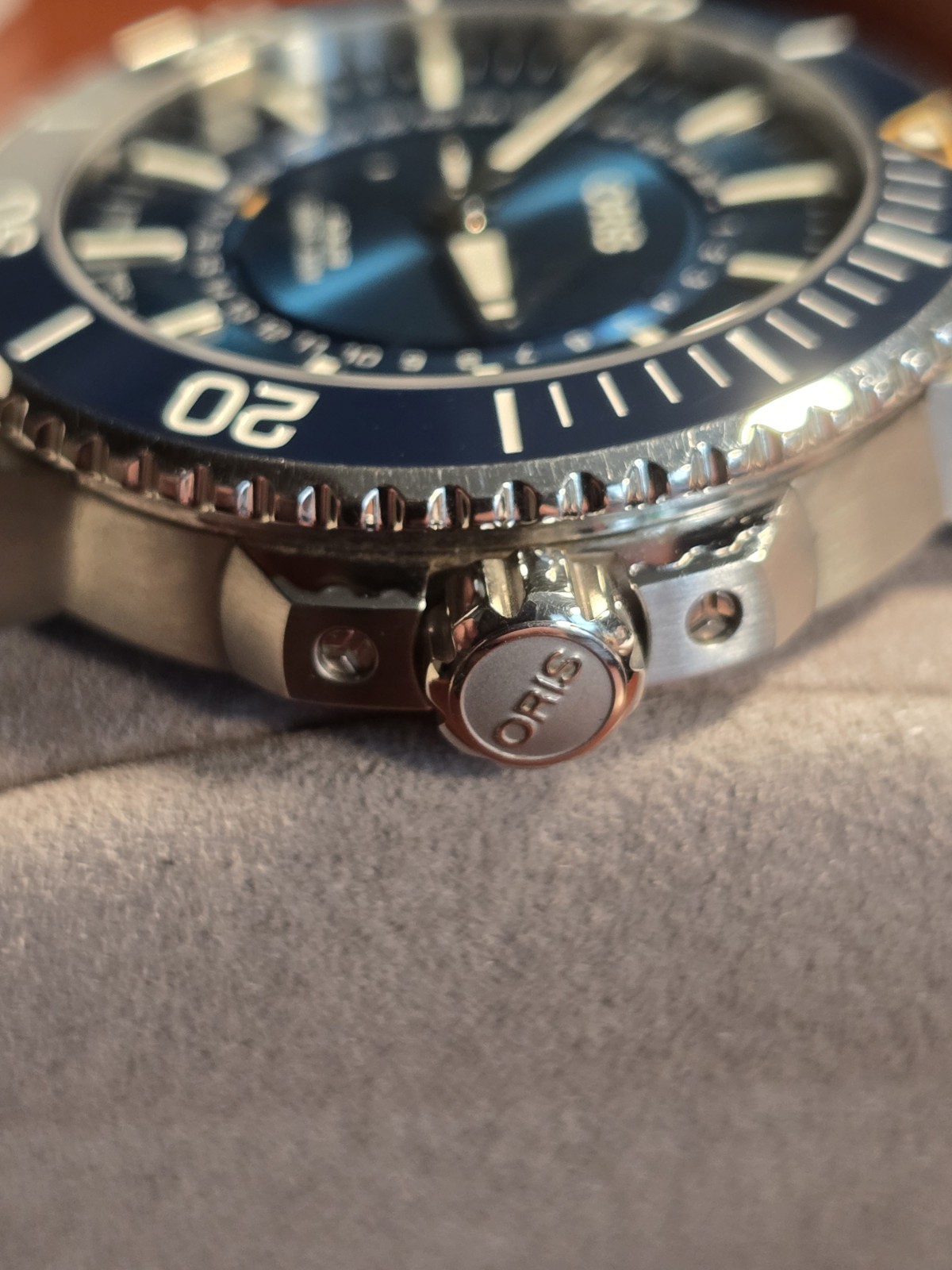 Oris Aquis Great Barrier Reef III Limited Edition Blue 43.5mm Watch 01 743 7734