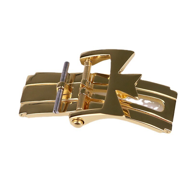 316L Stainless Steel Folding Clasp Butterfly Buckle 18mm for Vacheron Constantin