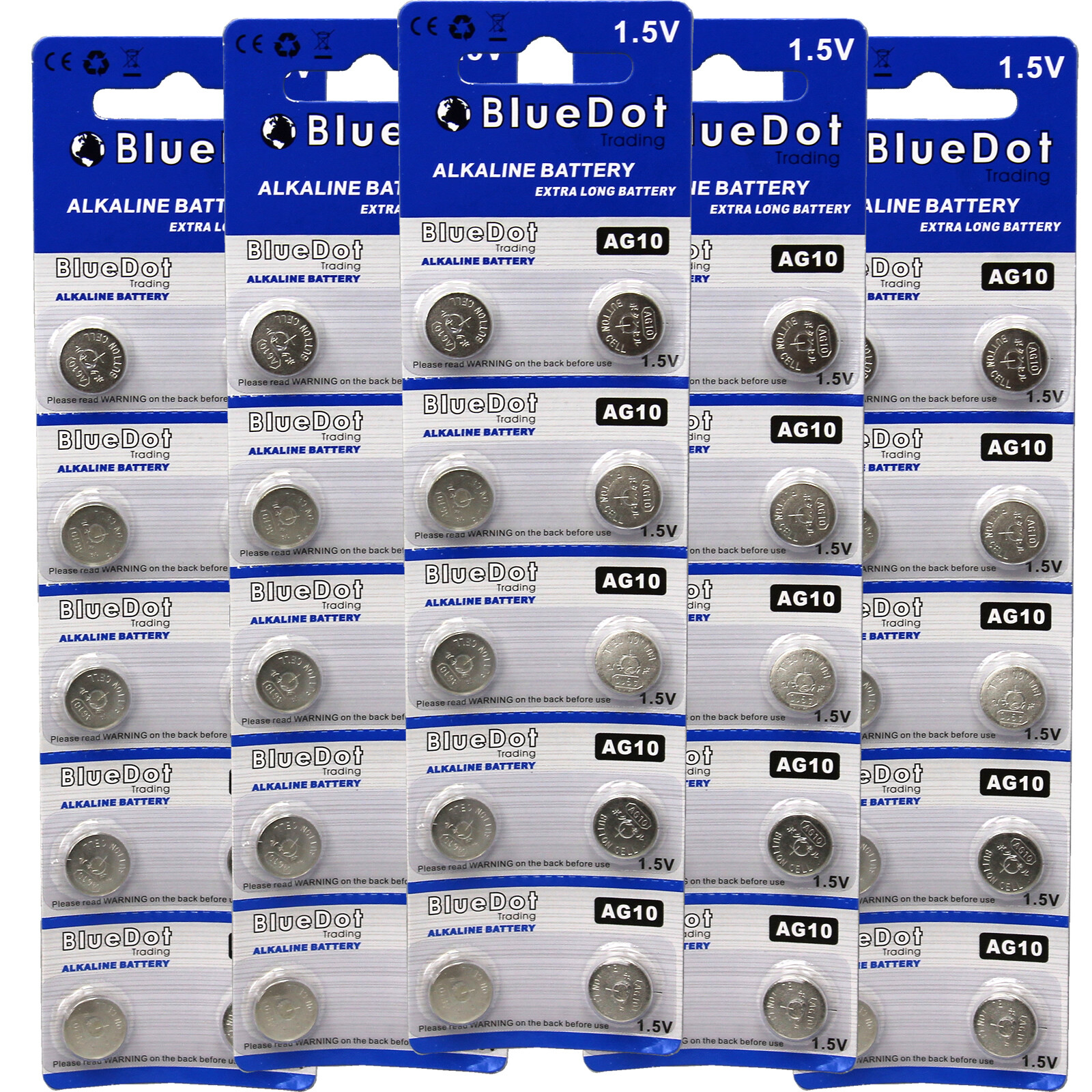 Wholesale 50 PCS 389A CX189 AG10 LR1130W Cell Coin Battery For Watch Calculator
