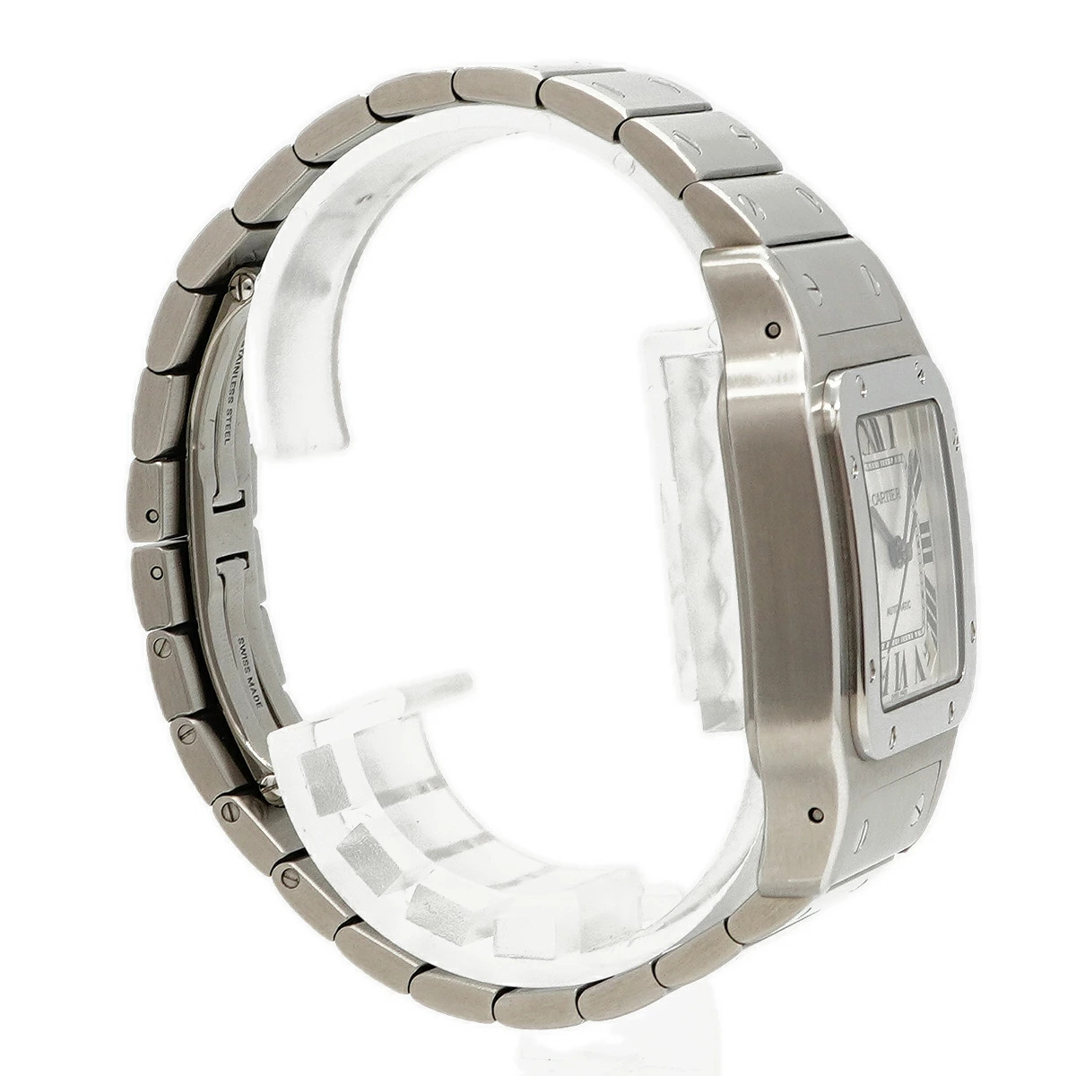 Cartier Santos Galbee XL W20098D6 32.1mm Silver Dial Automatic 2007 #OTW014