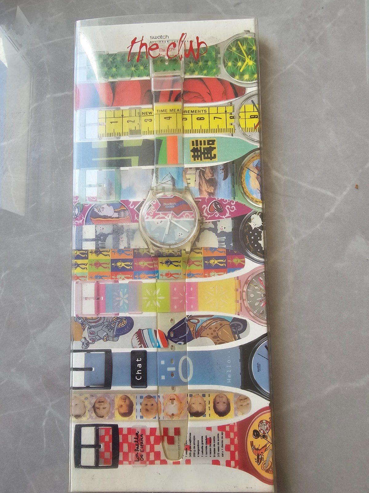 Vintage Swatch GZ177 “Lots of Swatch” Club Special 2002 – NOS Full Set MINT