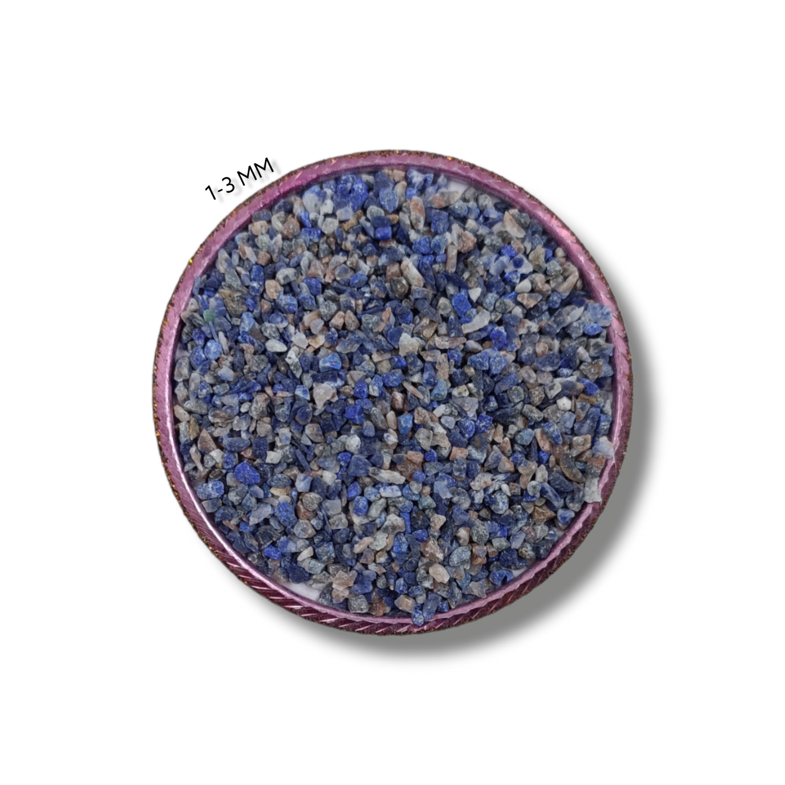 Crushed Gemstone Coarse Powder 75+ Crushed 1-3 MM Healing Stone Woodwork Inlay