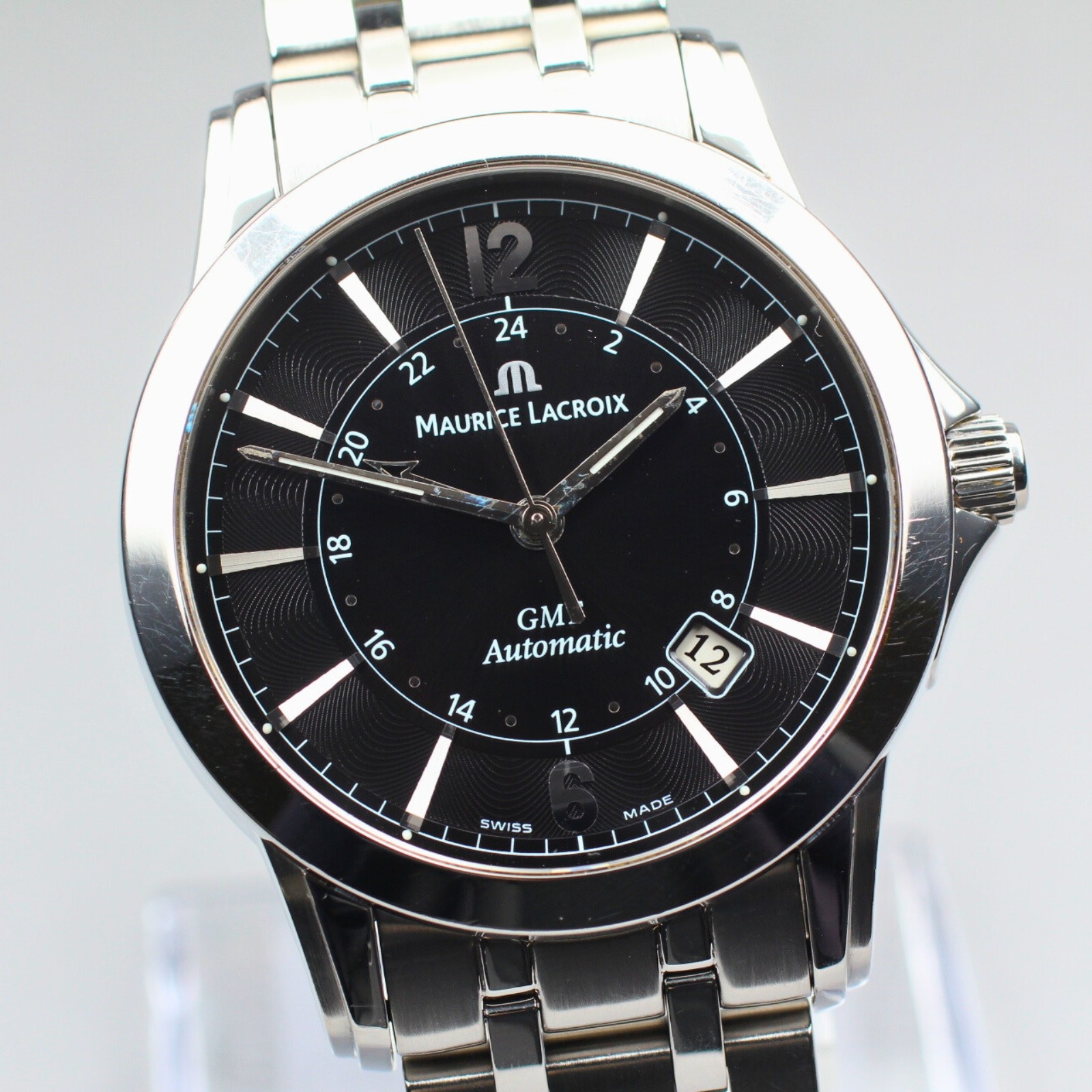 MAURICE LACROIX Pontos PT6068 Men’s Automatic Watch 40mm GMT