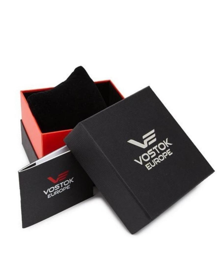 VOSTOK EUROPE Men Analog Casual Watch Classic Dress Black Dial Waterproof Round