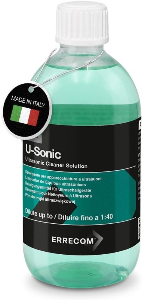 U-Sonic Ultrasonic Jewelry Concentrated Cleaner Solution 17 fl oz for Jewels,…
