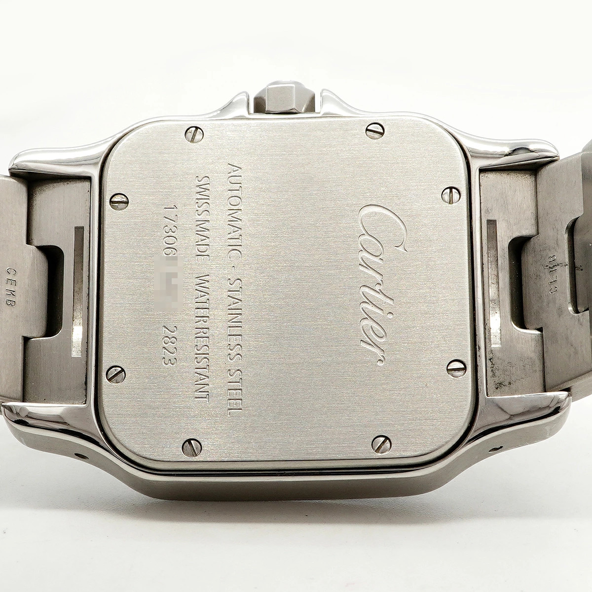 Cartier Santos Galbee XL W20098D6 32.1mm Silver Dial Automatic 2007 #OTW014