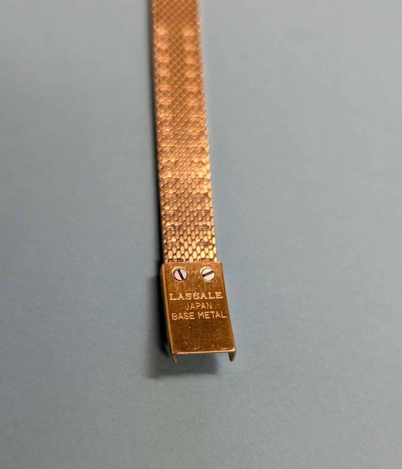 LASALLE by Seiko Gold Tone – White Dial Ladies Watch