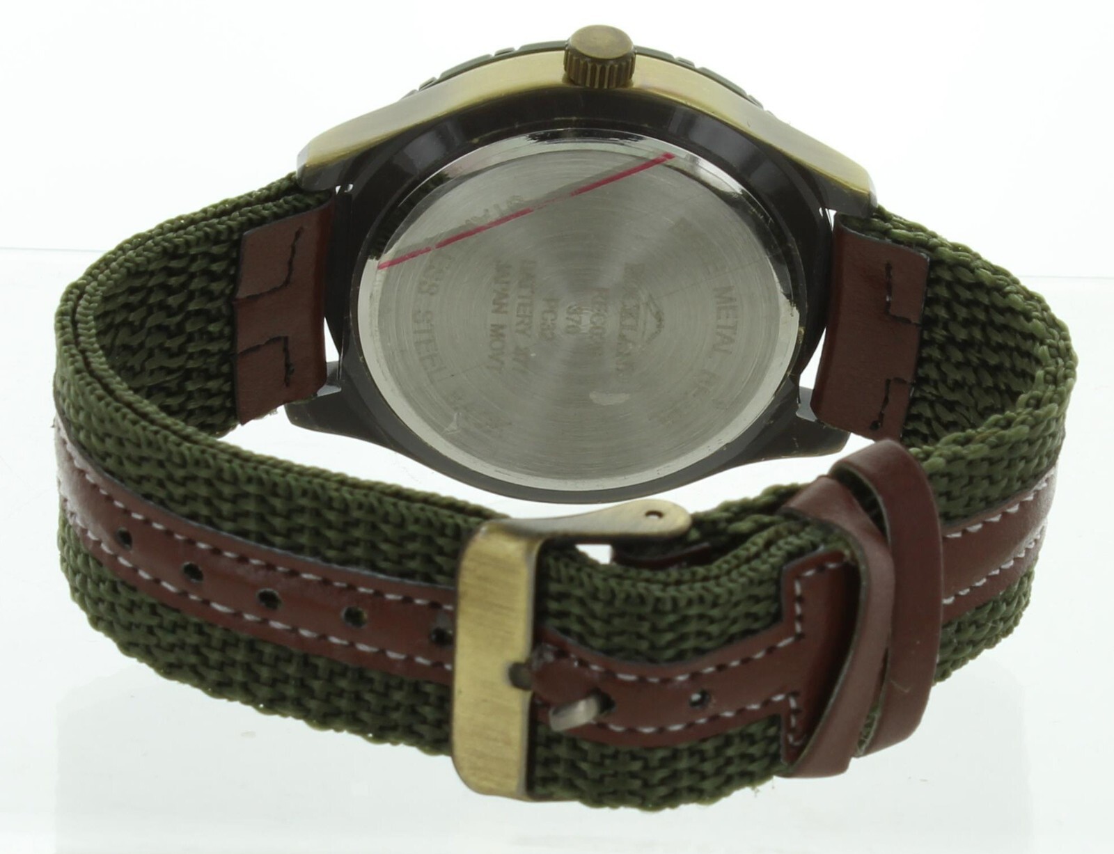 Rockland Men’s Quartz Wrist watch Two Tone Band with Date Easy to Read REC026