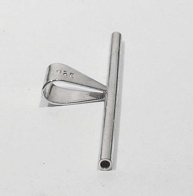 NEW 925 Silver Pendant Chain Bale Attachment Converter for a Brooch Pin 7/8″