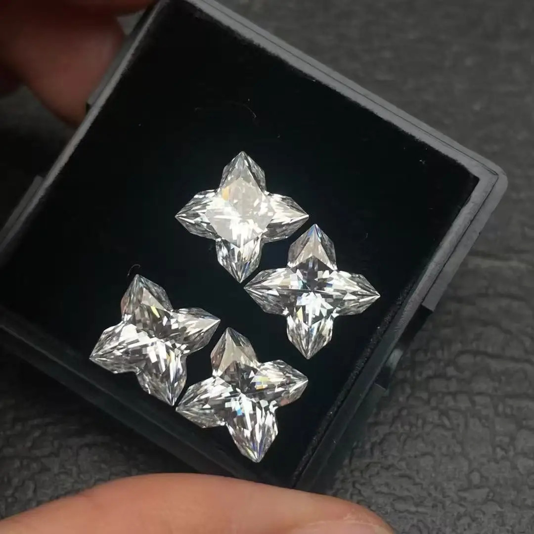 1-10ct Full Shape Moissanite Loose Stone D Color Moissanite Gemstones Wholesales