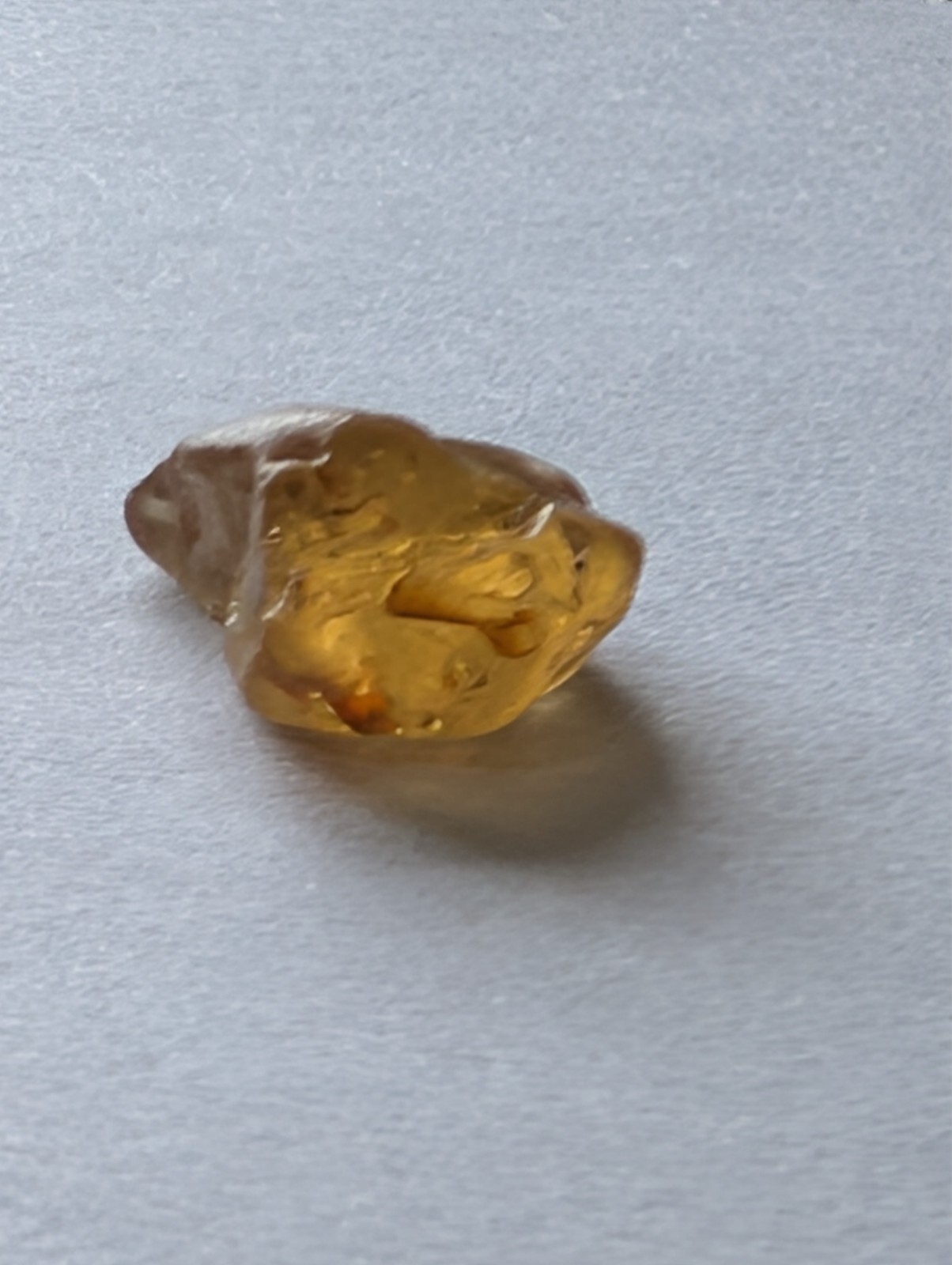 USA seller 7.36 Zircon IF flawless facet rough gemstone specimen