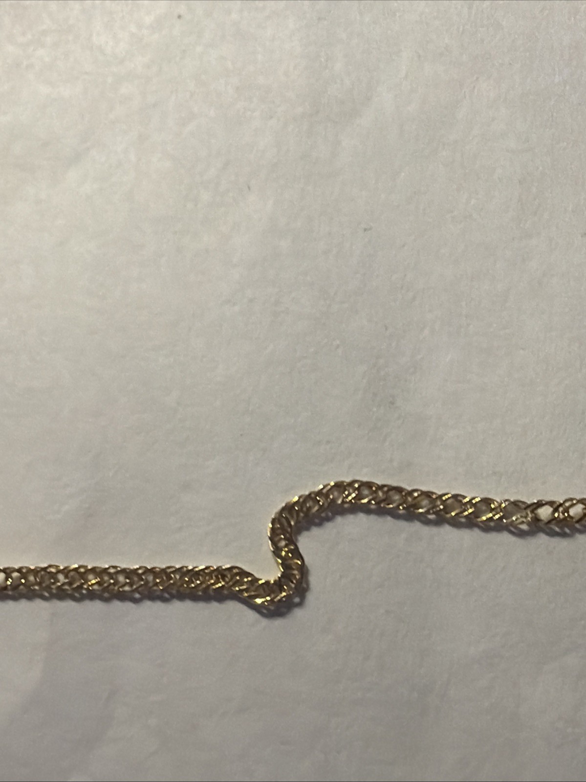 14K Yellow Gold Herringbone Bracelet – Italy – 7” – 0.84 grams Not Scrap