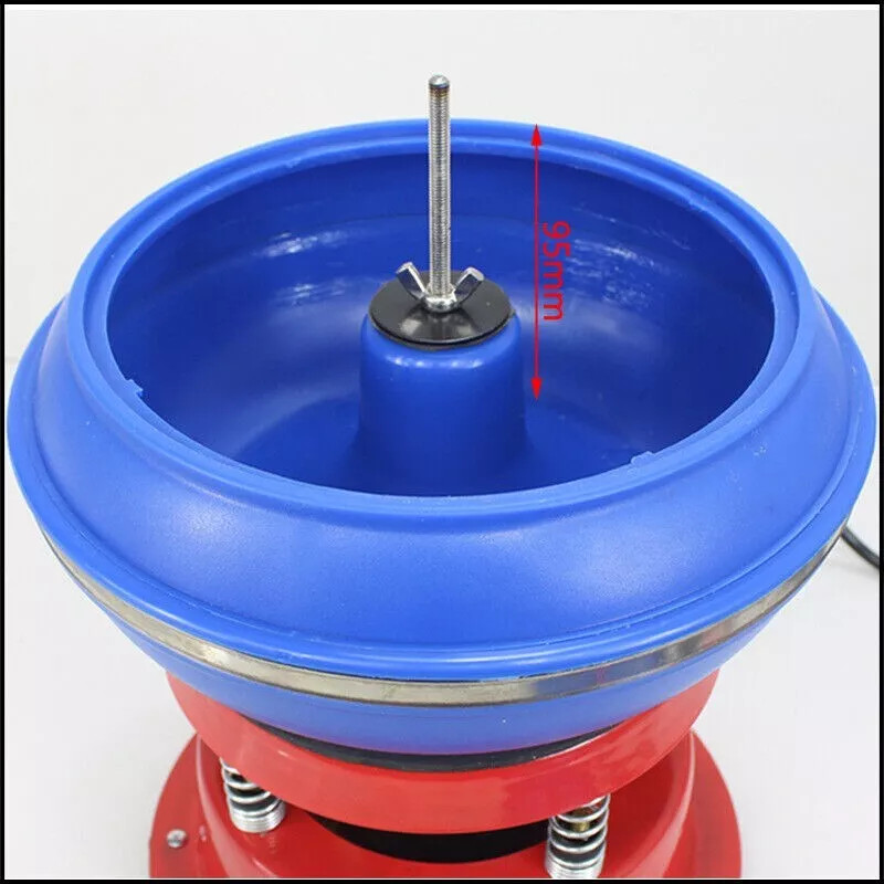 110V/220V Jewelry Vibrating Tumbler Tumbling Polishing Machine Metal Polisher