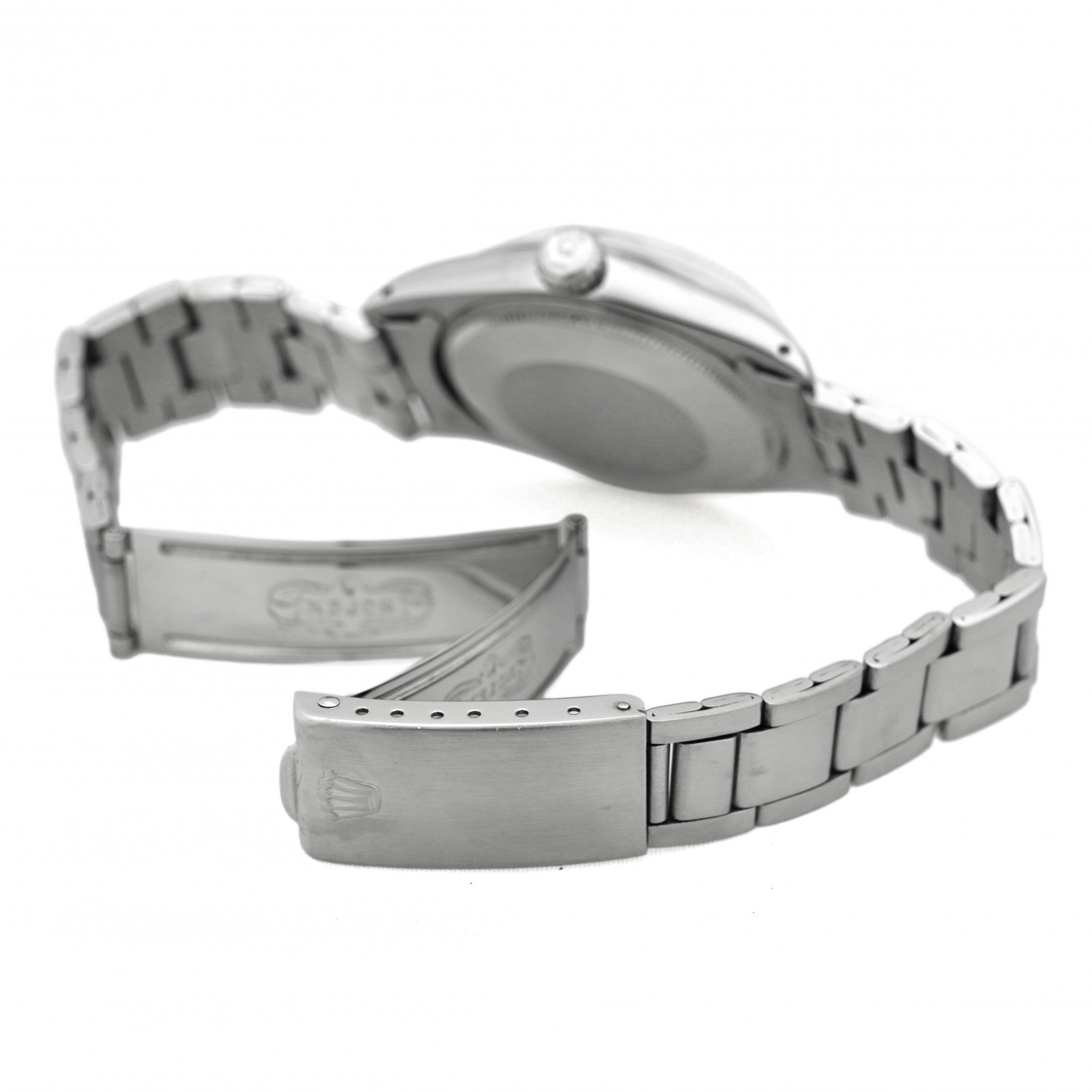 ROLEX Oyster Perpetual Date 1500 Automatic Silver Dial Men