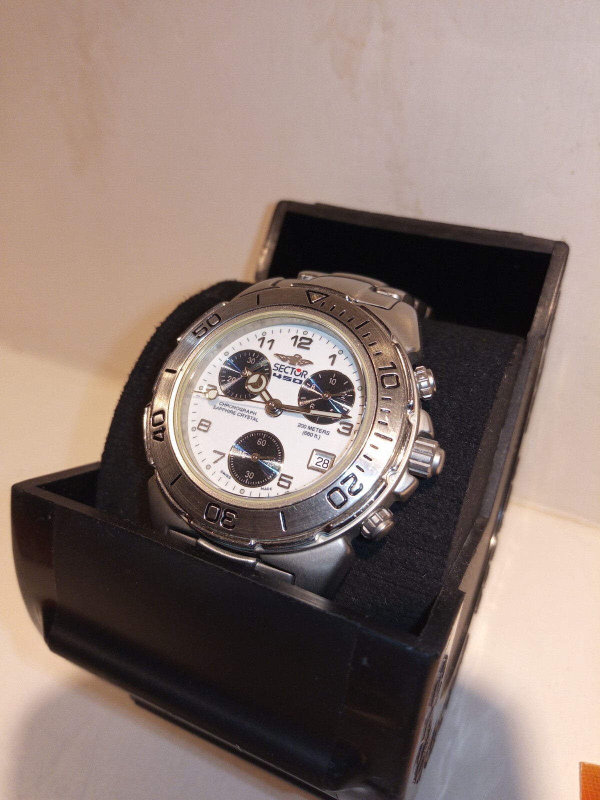 Sector 450 No Limits Watch 1998 Excellent Condition Original Packaging & Papers