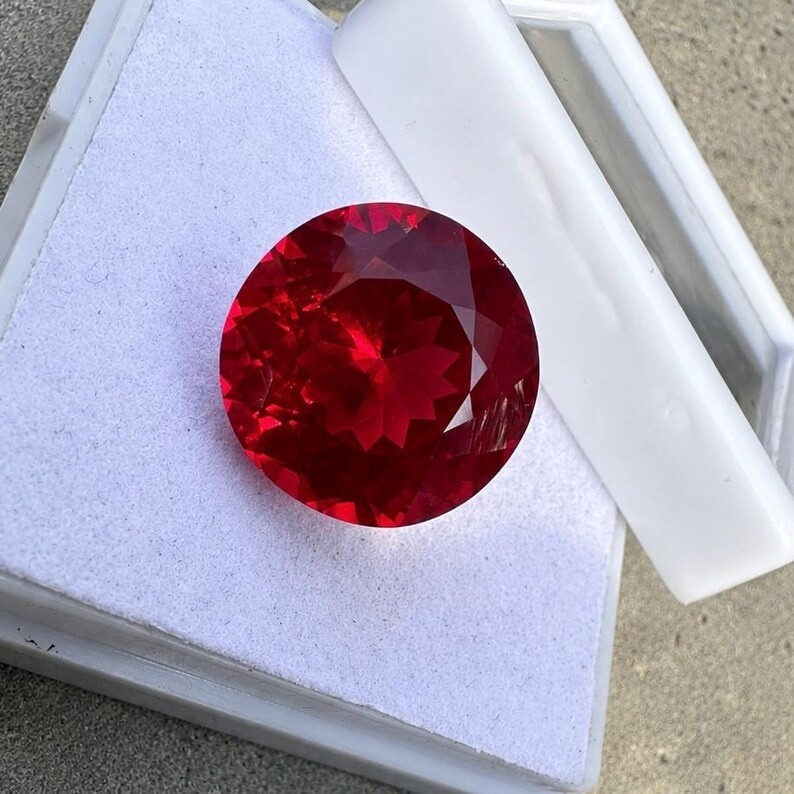 Mozambique 9.12 Ct Natural Red Ruby Round Cut Certified Loose Jewelry Gem