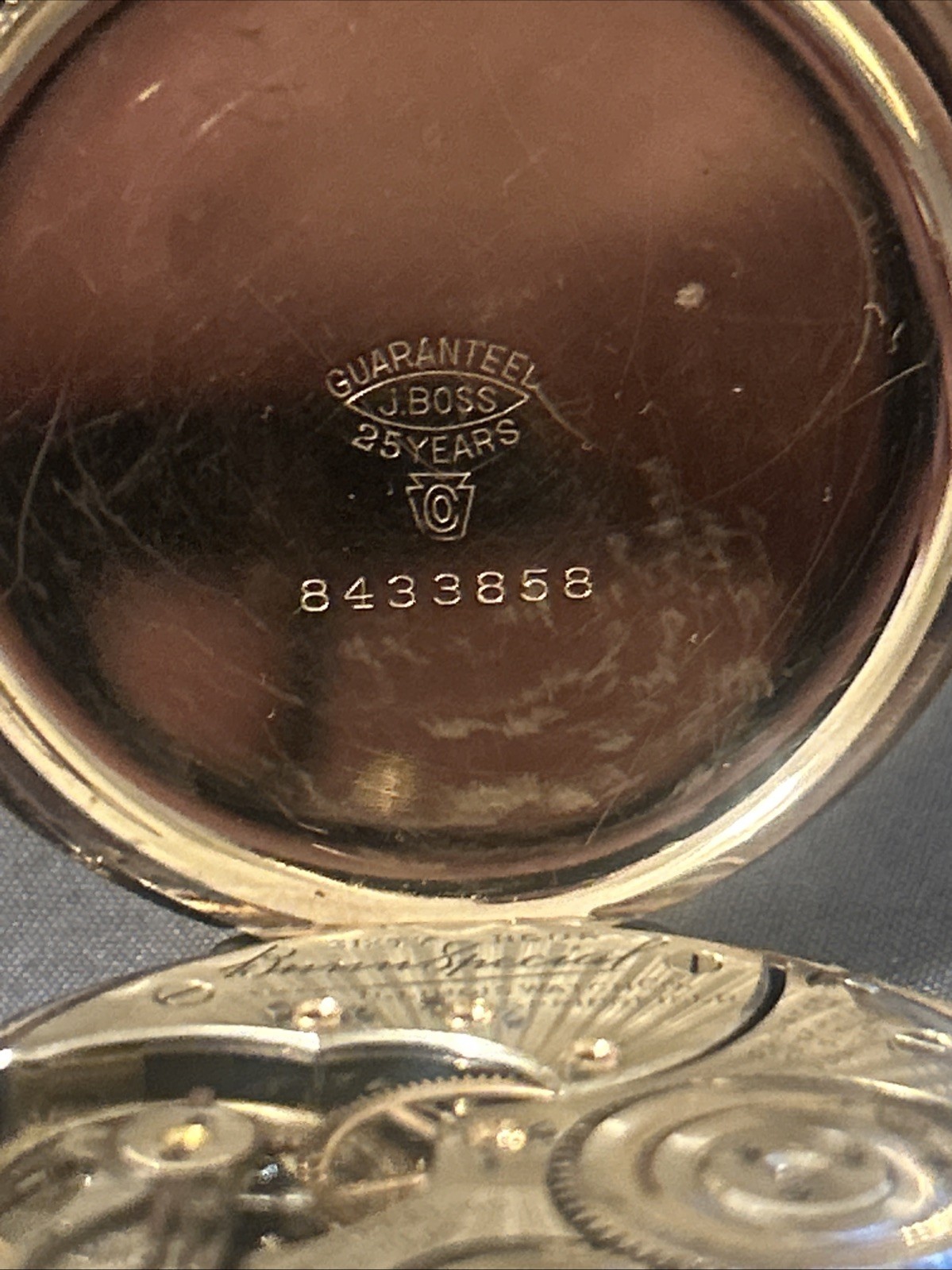16s GF Illinois Bunn Special 60 Hour Pocket Watch