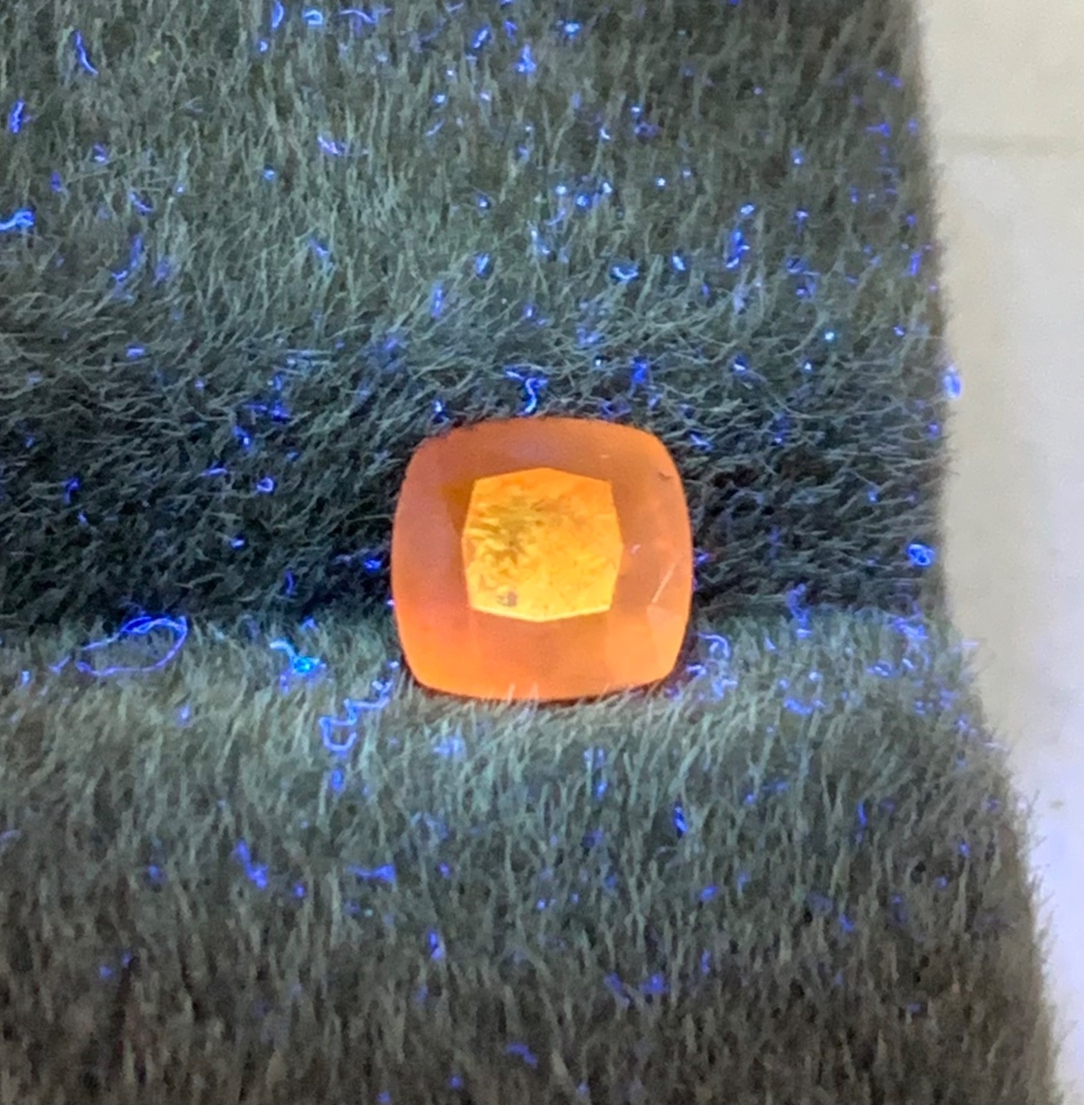 Natural Hauyne Gemstone, 0.85 Crt ( sodalite) From Afghanistan