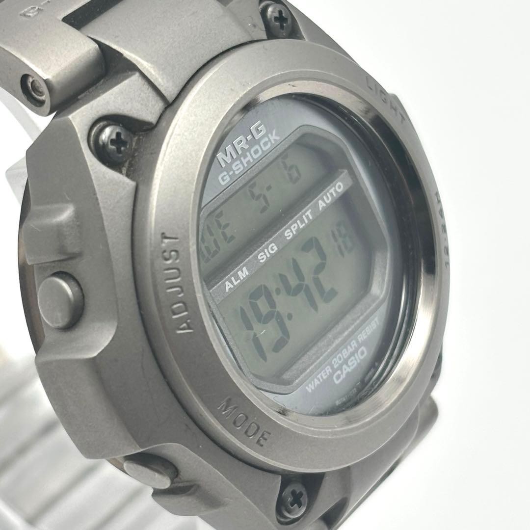 Casio MRG 100T G SHOCK Full Metal Titanium Silver