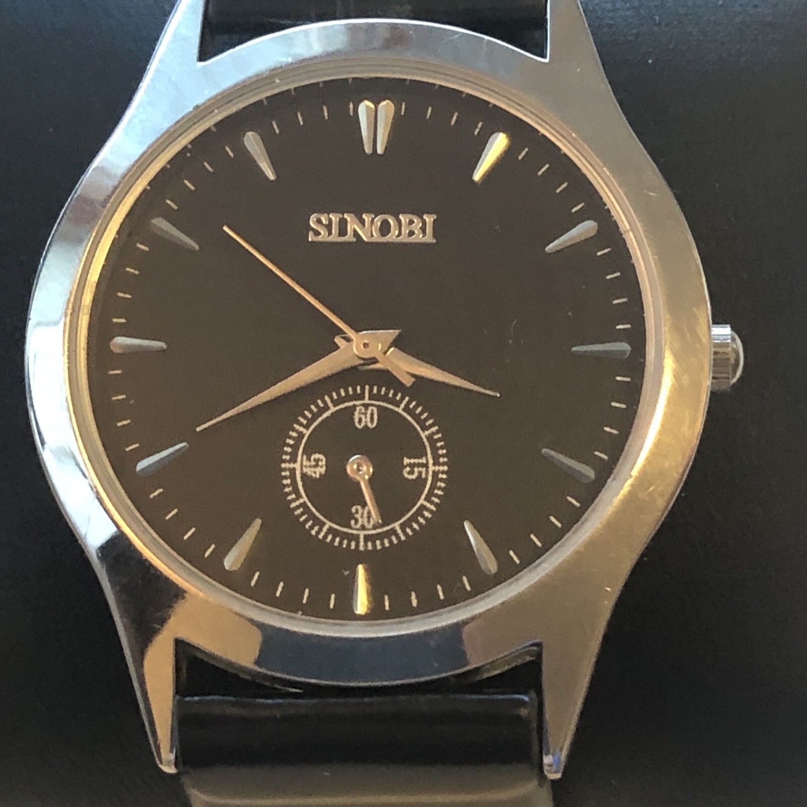 Sinobi Super Thin Mens Watch