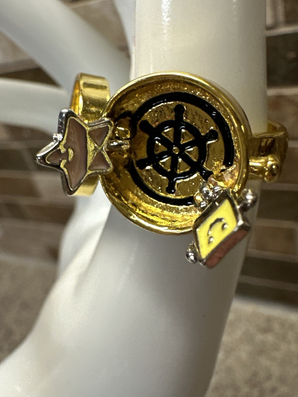 SpongeBob SquarePants Inspired Adjustable BFF Friendship Ring