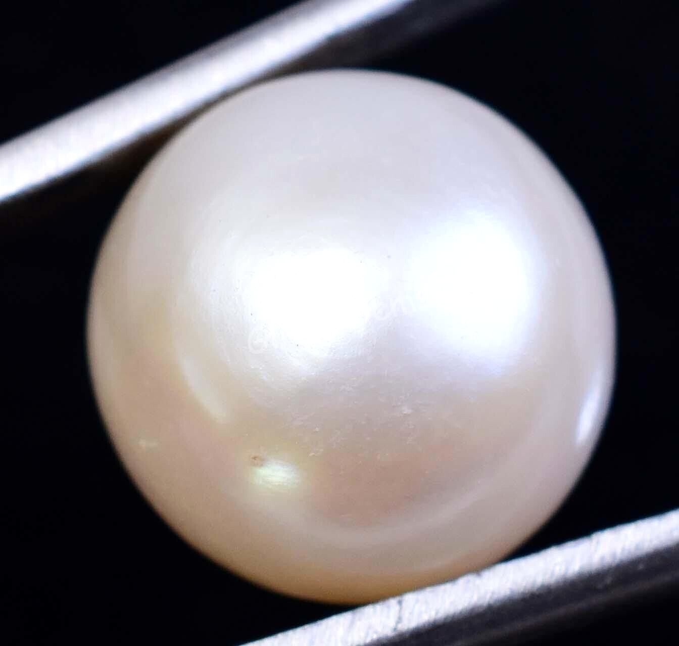10.30 Ct Natural Australian South Sea White Pearl Certified Untreated Gemstone