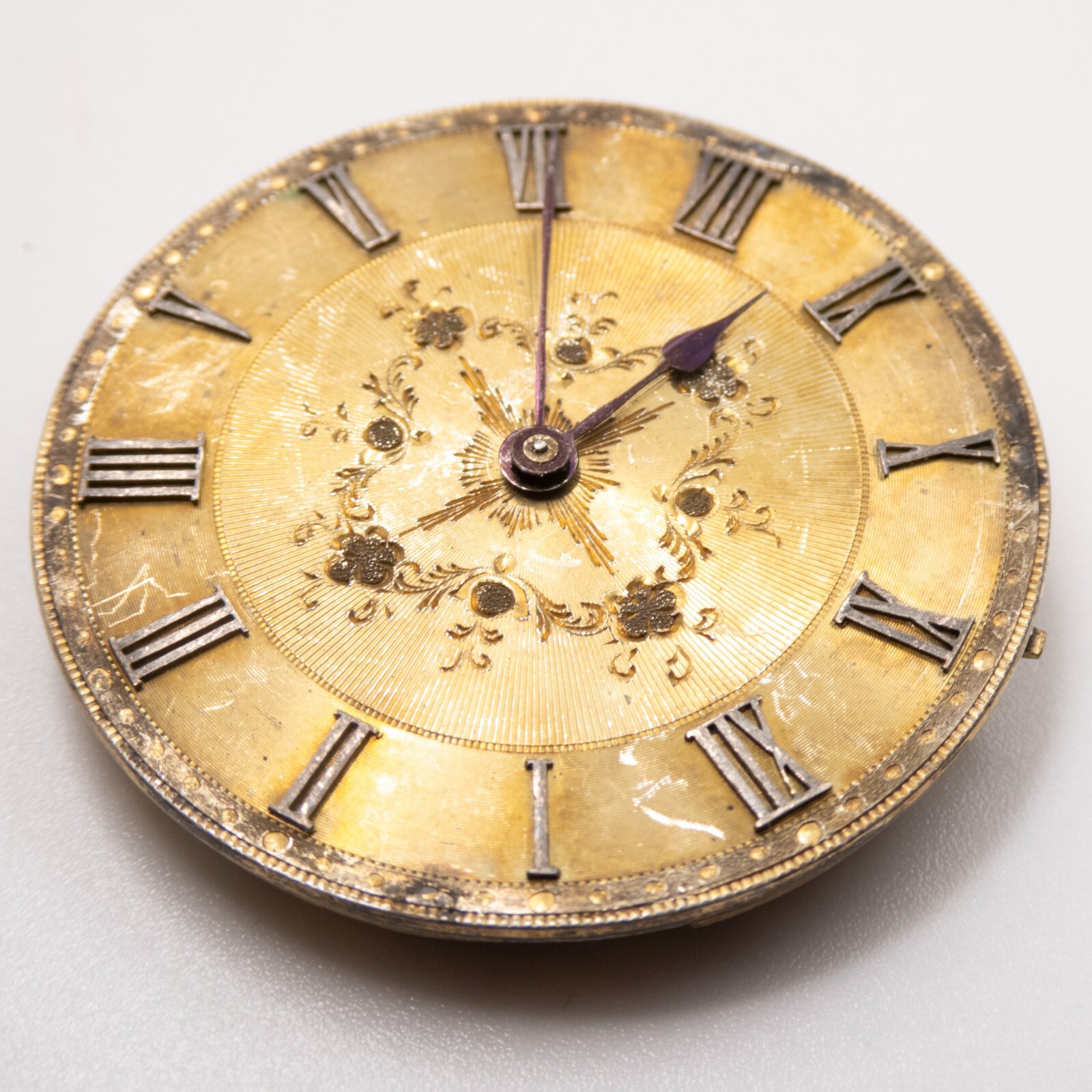 Stauffer 35.9 x 5.7 mm Antique Pocket Watch Movement, Cylinder Escapement