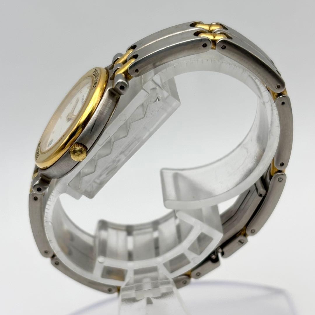 Pequignet Moorea Quartz Ladies Watch White Two-Tone Japan 072734