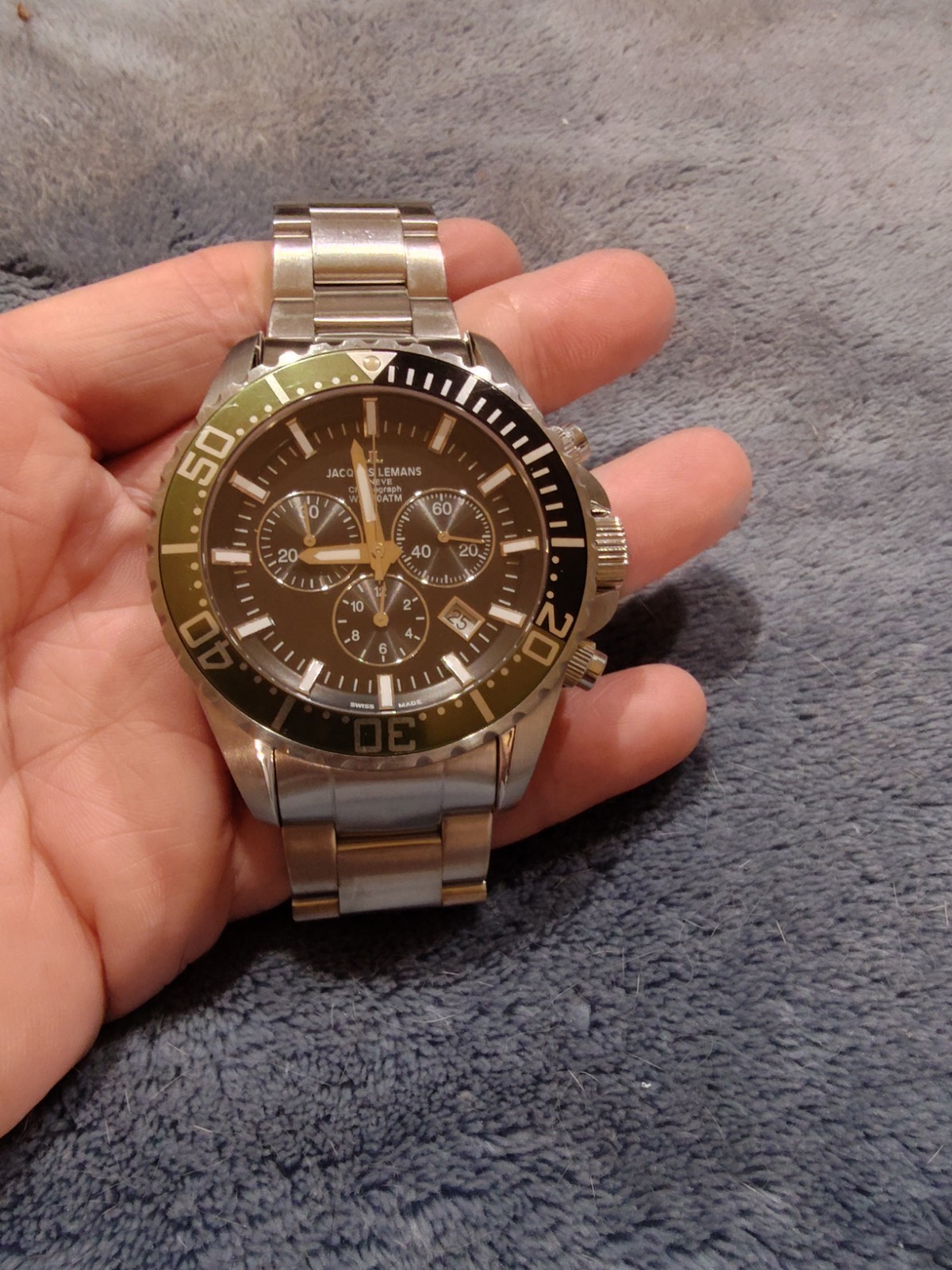 Jacques Lemans Tempora GU195 42 MM 200 Meter diver
