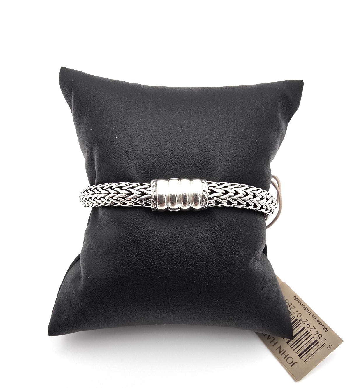 NWT Designer John Hardy Sterling Silver 925 Classic Woven Bracelet Size S — 7″